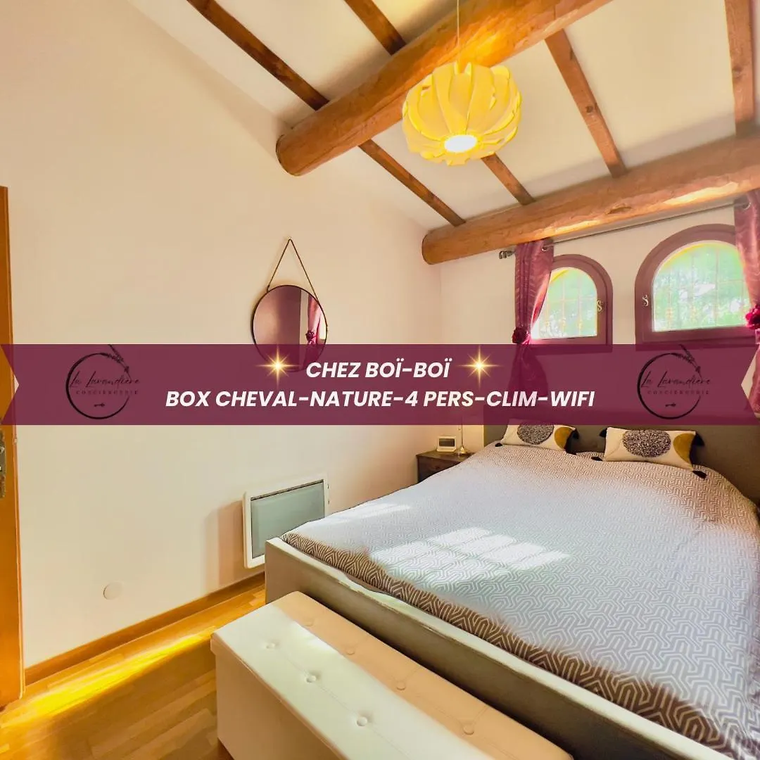 منزل للإقامة Chez Boi-Boi,Nature Et Calme-Clim-Box Cheval-4 Personnes إستريس